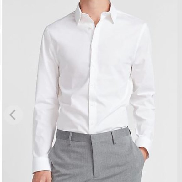 Express Other - Express 1MX Slim Stretch Cotton Shirt